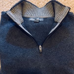 Eddie Bauer MEN'S 1/4-ZIP SWEATER